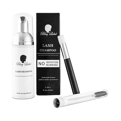Lash shampoo
